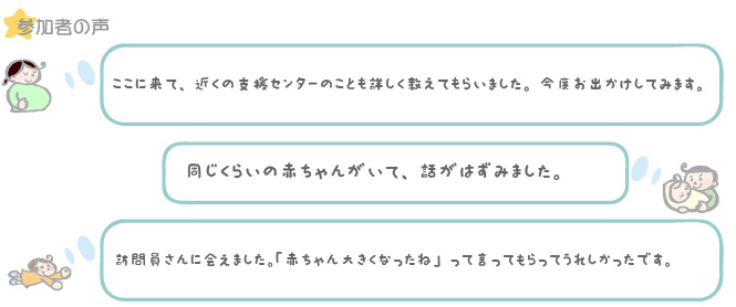 参加者の声